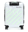OFF-WHITE Quote carry-on suitcase,P00394807