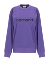 Carhartt Sweatshirt In Purple