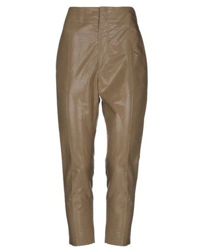 Isabel Marant Casual Pants In Military Green