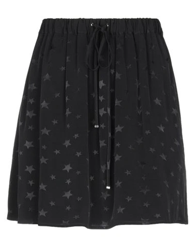 Tommy Hilfiger Mini Skirt In Black
