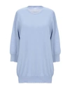 Malo Sweaters In Pastel Blue