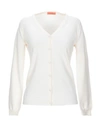 Ballantyne Cardigans In Ivory