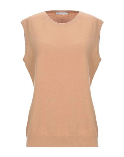 Ballantyne Cashmere Blend In Camel