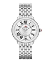 MICHELE 36MM SEREIN MID STAINLESS STEEL DIAMOND-DIAL WATCH,PROD224910081