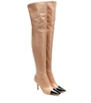 GIANVITO ROSSI LEATHER OVER-THE-KNEE BOOTS,P00411343