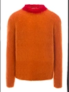 MARNI CONTRAST COLLAR SWEATER,11021574