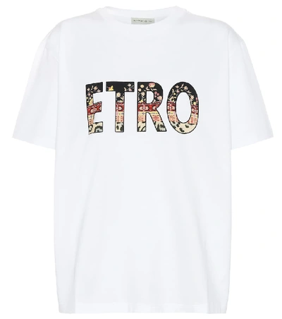 Etro Logo T-shirt - 白色 In White