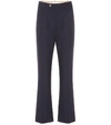 CHLOÉ HIGH-RISE STRETCH-WOOL PANTS,P00396334