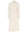 GUCCI BELTED WOOL COAT,P00399672