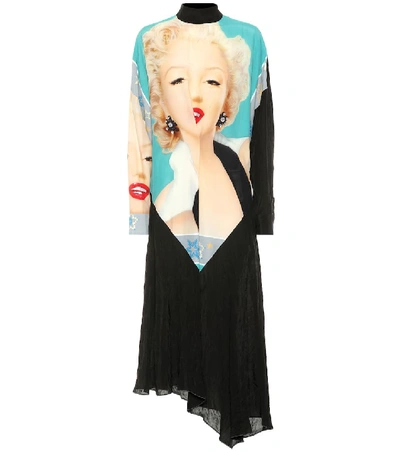 Loewe Marilyn Monroe Print Midi Dress - 黑色 In Black
