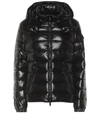 Moncler Bady Faux Fur-trimmed Down Jacket In Black