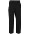 ACNE STUDIOS WOOL-BLEND TWILL STRAIGHT PANTS,P00409039