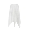 ACNE STUDIOS PLEATED WOOL AND COTTON-BLEND SKIRT,P00409049