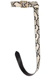 ALEXANDER MCQUEEN ALEXANDER MCQUEEN DOUBLE LONG BELT IN ANIMAL PRINT,WHITE,AMCQ-WA42