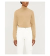 SANDRO TURTLENECK FINE-KNIT WOOL JUMPER