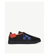 OFF-WHITE 2.0 LOW SUEDE AND CANVAS TRAINERS,24634711