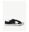 Golden Goose Superstar L27 Leather Trainers In Black