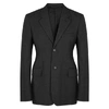 BALENCIAGA HOURGLASS ANTHRACITE WOOL BLAZER