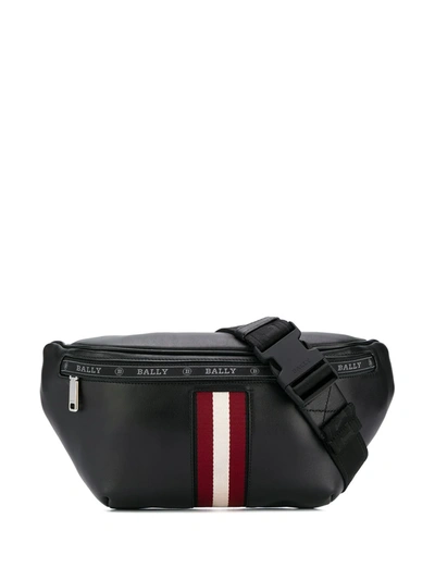 Bally Hakab Logo Belt Bag In Black