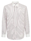 BURBERRY SHIRT,8013682 ALABASTER