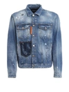 DSQUARED2 DENIM JACKET RAVE ON,11022200