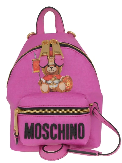 Moschino Backpack  In Fuxia