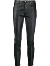 SAINT LAURENT SKINNY LEATHER TROUSERS