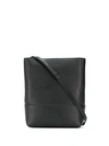 BOTTEGA VENETA STAMPED LOGO SHOULDER BAG