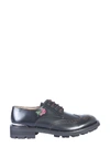 ALEXANDER MCQUEEN EMBROIDERED LACE-UP,11022622