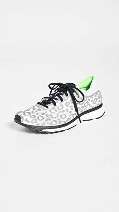 Adidas By Stella Mccartney Adizero Adios Leopard-print Mesh
