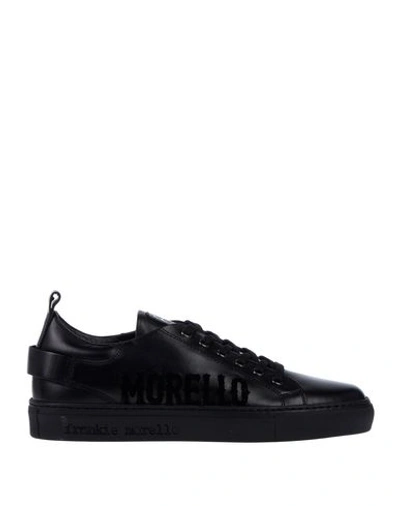 Frankie Morello Sneakers In Black