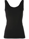 Wardrobe.nyc Release 04 Ribbed Tank Top In Black