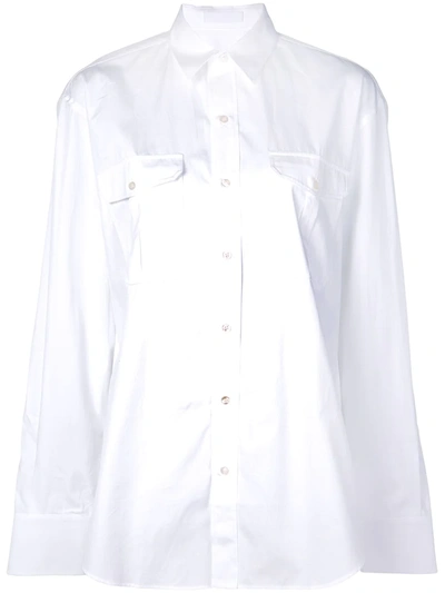 WARDROBE.NYC RELEASE 03 TAILORED POPLIN SHIRT