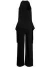 STELLA MCCARTNEY FRINGED HALTERNECK JUMPSUIT