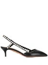 AQUAZZURA AQUAZZURA PEARL 45MM PUMPS - 黑色