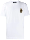 DOLCE & GABBANA EMBROIDERED MOTIF T-SHIRT