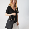 Lacoste Women's Anna Vertical Reversible Tote - One Size In Black