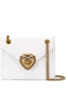 Dolce & Gabbana Devotion Crossbody Bag In White