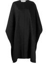 VALENTINO MIDI OVERSIZED CAPE