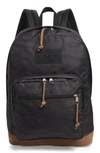 Jansport Right Pack Ls 15-inch Laptop Backpack - Black In Black Tiger Camo