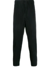 Issey Miyake Pleated Trousers In Black