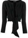 DOLCE & GABBANA TIED FRONT CARDIGAN