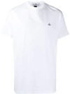 Vivienne Westwood Embroidered Logo T-shirt In White