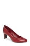 Calvin Klein Women's Oska Pumps Women's Shoes In Barn Red