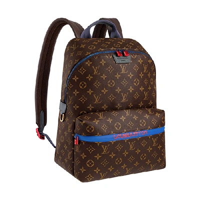 Pre-owned Louis Vuitton Backpack Apollo Monogram Outdoor Brown