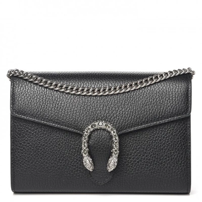Gucci Dionysus Chain Wallet Mini Black