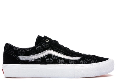 Pre-owned Vans  Style 36 Independent 40th Anniversary In Black/silver
