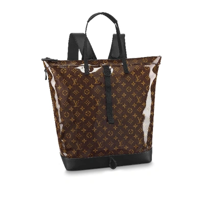 Pre-owned Louis Vuitton Zipped Tote Monogram Brown