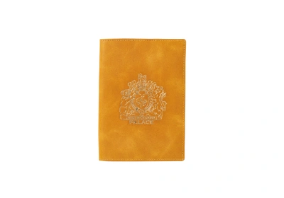 Pre-owned Palace Leather Passport Case Yellow