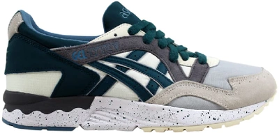 Pre-owned Asics Gel Lyte V 5 Cream In Cream/deep Teal